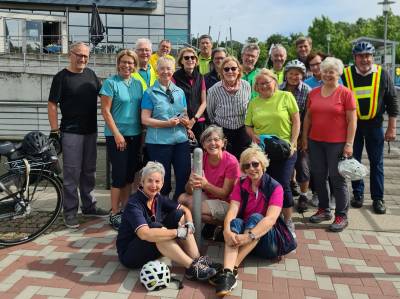 Vor dem Rock'n'Pop Museum in Gronau. Vor dem Rock'n'Pop Museum in Gronau.