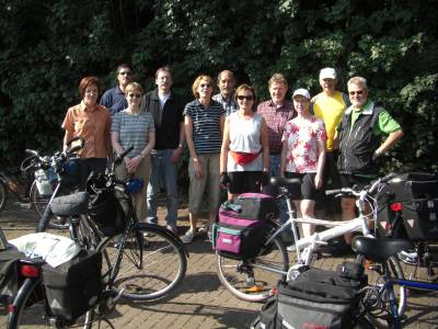 05.07.2008  Zwei Tage: Mit dem Bus nach Nijmegen, mit dem Fahrrad zurück.