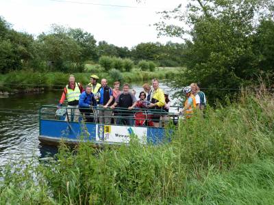 17.07.2011 Fährfahrt am Niederrhein.