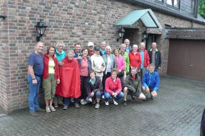 15.08.2015 Zweitagestour nach Nettetal, zweiter Tag wegen Dauerregen abgebrochen.